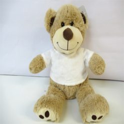 White Velour TShirt Teddy 1