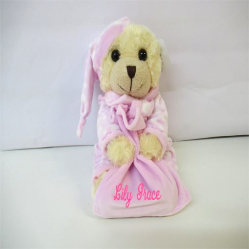 Mini Teddy and Comforter 1N